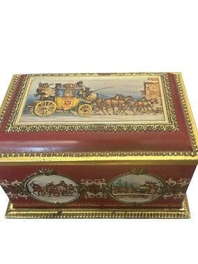 Klann Quality Empty Tin Made in West Germany 6.7" x 4.6" x 3.5"